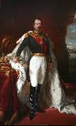 Etienne Billet Portrait de l'empereur Napoleon III oil